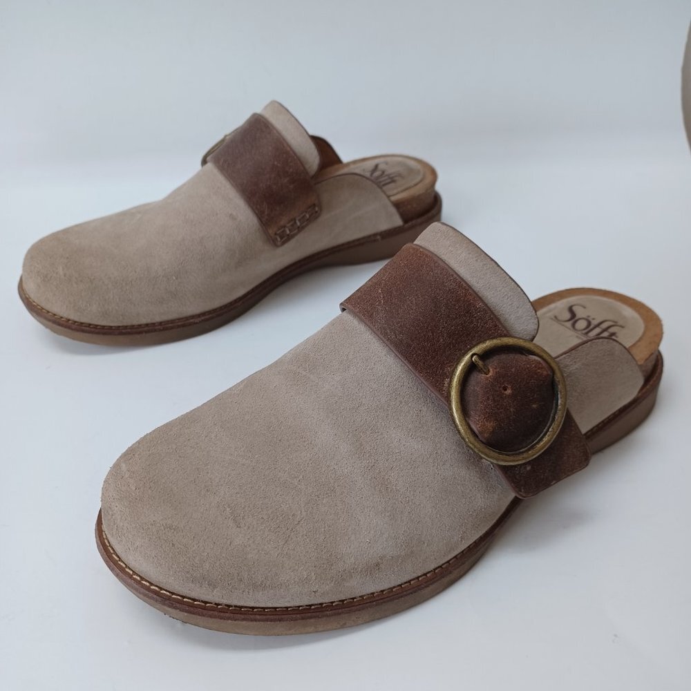 Sofft Clog Mule Billie Slip On Slide Cashmere Sue… - image 7